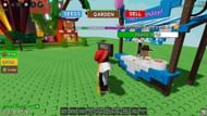 Giving Cake to Sam may either get you a reward or a simple message (Image via Roblox)